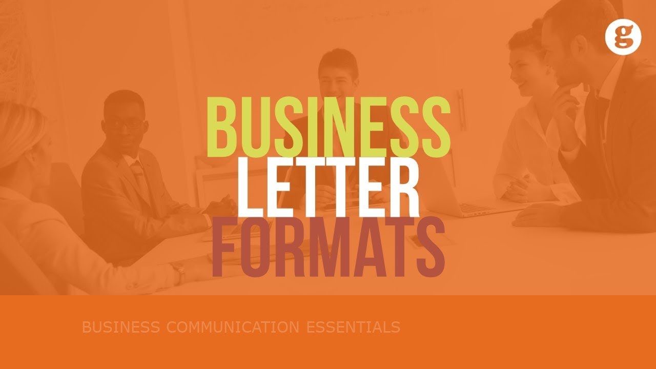 Business Letter Formats