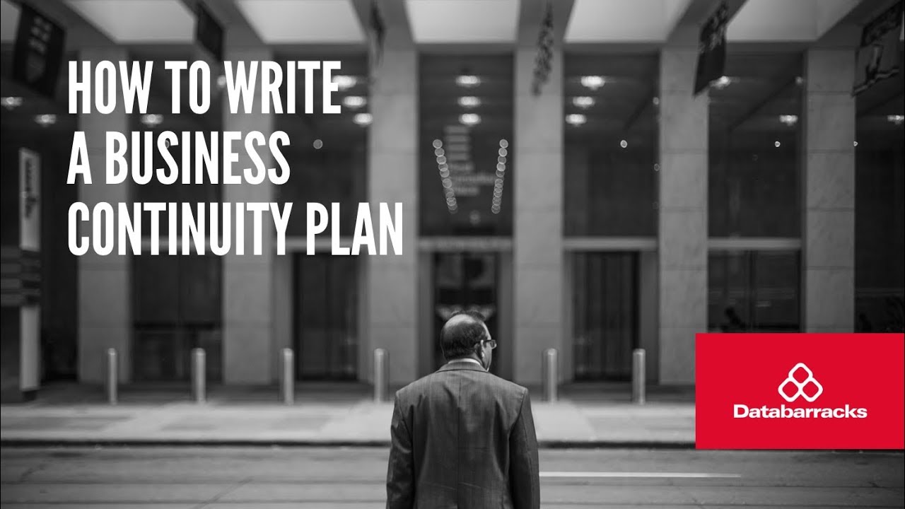 How to write a business continuity plan